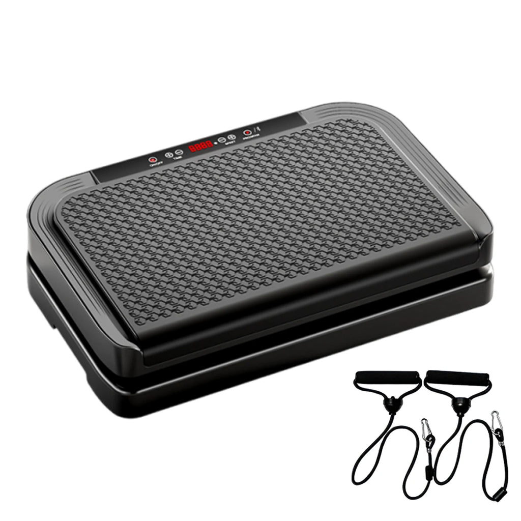 Exercise Vibration Plate with Rope Abdominal Workout Equipment 200 Modes Whole Body Vibrate Fitness Platform for Home Office