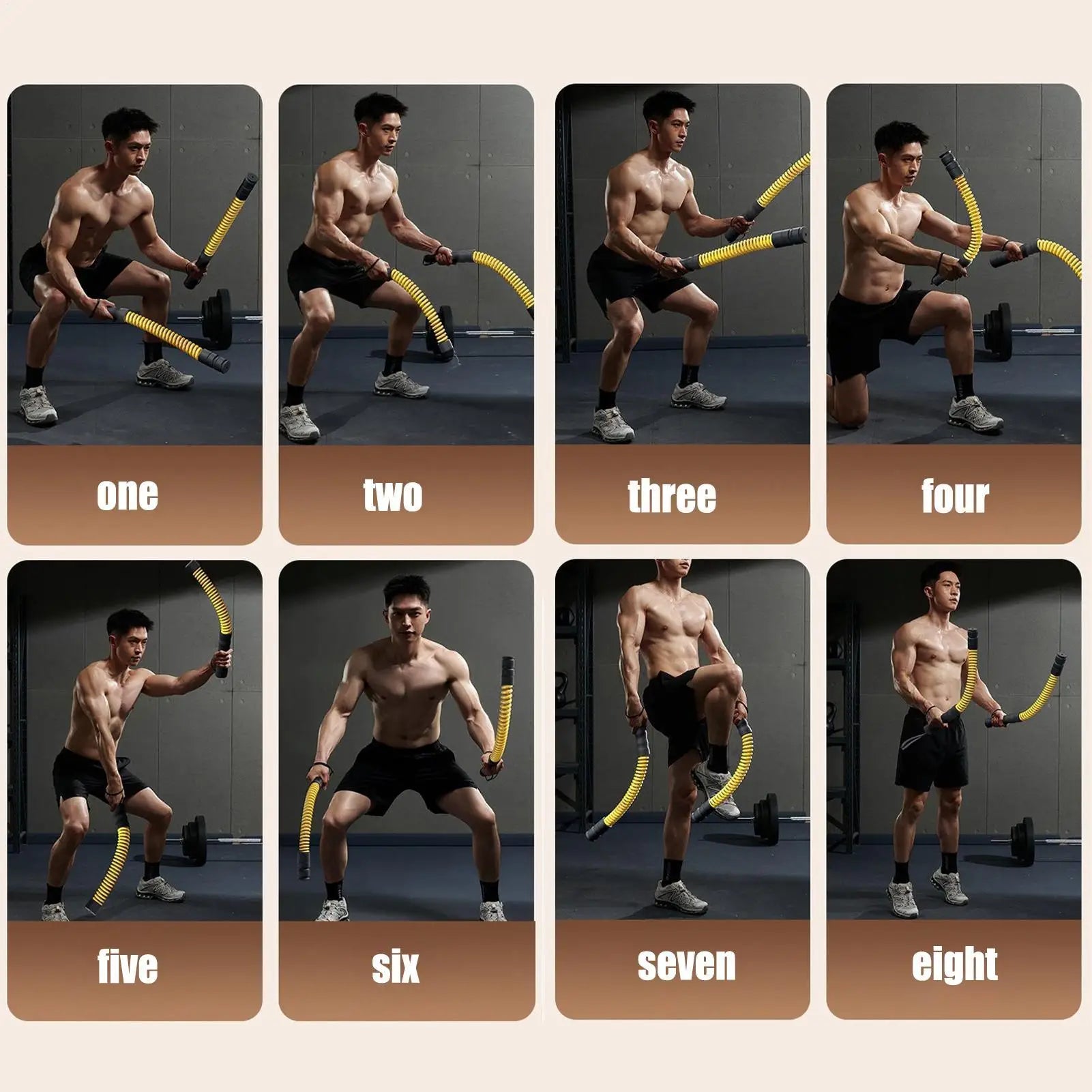 Weighted Exercise Ropes Weighted Workout Trainer Equipment 2-Pieces Adjustable Training Ropes For Athletes Boxers Bodybuilders